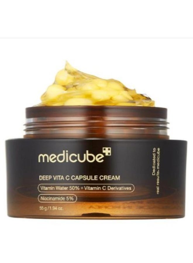 Deep Vita Capsule Cream Anti-Aging & Skin Tone Correcting – 55 g